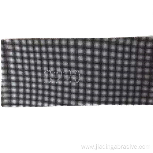 abrasive sanding mesh disc black sandpaper 90*178mm